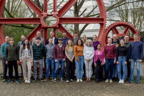 Gruppenfoto_REC_mit_Studierenden_Hesham_Elsherif Gruppenfoto der REC mit den Studierenden